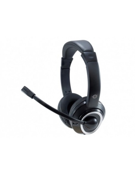 Conceptronic POLONA02BA auricular y casco Auriculares Alámbrico Diadema Juego Negro