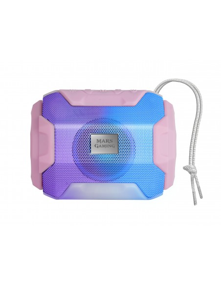 Mars Gaming MSBAXP, Altavoz Bluetooth 5.0 Compacto Rosa