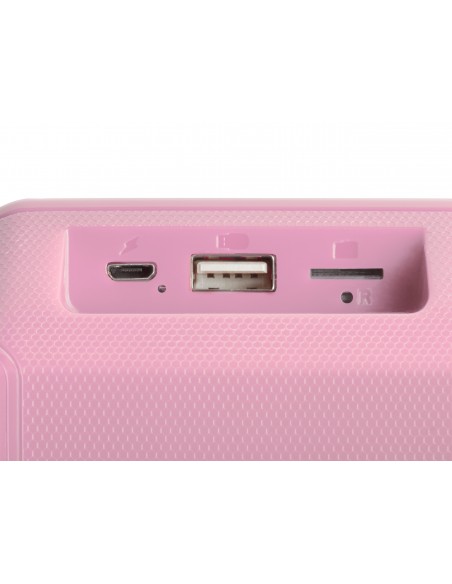 Mars Gaming MSBAXP, Altavoz Bluetooth 5.0 Compacto Rosa