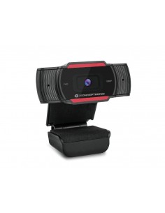 Conceptronic AMDIS 1080P FHD cámara web 1920 x 1080 Pixeles USB 2.0 Negro, Rojo