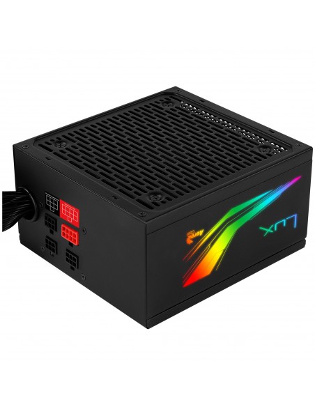 Aerocool LUXRGB550M Fuente Alimentación PC Modular RGB 550W 80Plus Bronze 230V Negro