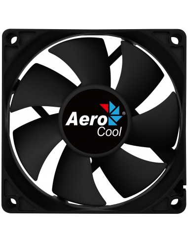 Aerocool Force 8 Carcasa del ordenador Ventilador 8 cm Negro