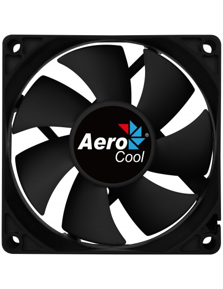 Aerocool Force 8 Carcasa del ordenador Ventilador 8 cm Negro