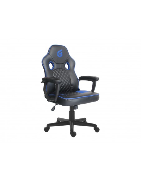 Conceptronic EYOTA03B silla para videojuegos Silla para videojuegos de PC Asiento acolchado Negro, Azul