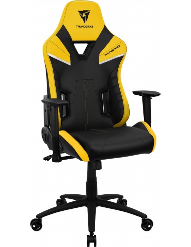 ThunderX3 TC5 Air Tech Silla para videojuegos universal Asiento acolchado Negro, Amarillo