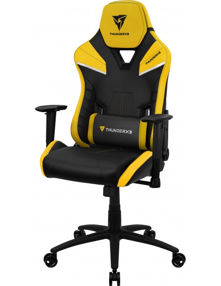 ThunderX3 TC5 Air Tech Silla para videojuegos universal Asiento acolchado Negro, Amarillo