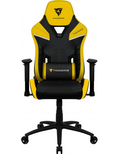 ThunderX3 TC5 Air Tech Silla para videojuegos universal Asiento acolchado Negro, Amarillo