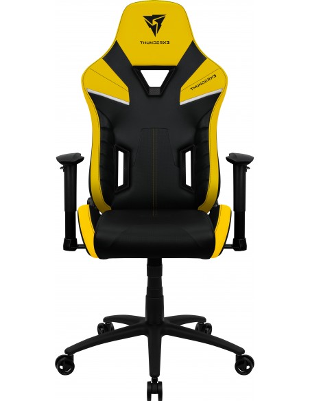 ThunderX3 TC5 Air Tech Silla para videojuegos universal Asiento acolchado Negro, Amarillo