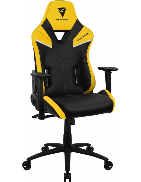 ThunderX3 TC5 Air Tech Silla para videojuegos universal Asiento acolchado Negro, Amarillo