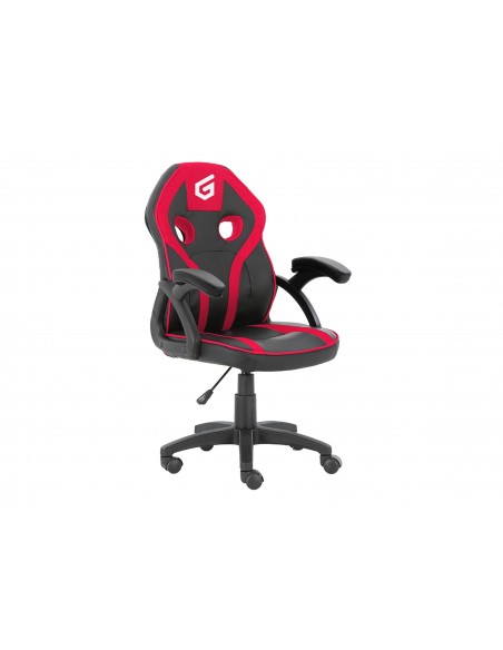 Conceptronic EYOTA06R silla para videojuegos Silla para videojuegos de PC Asiento acolchado Negro, Rojo