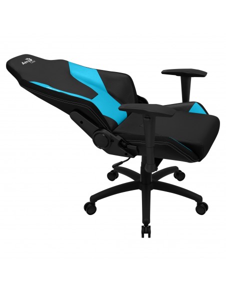 Aerocool ADMIRALBB Silla Gaming Profesional, Cojines Acolchados, Tecnología Air, Negro Azul