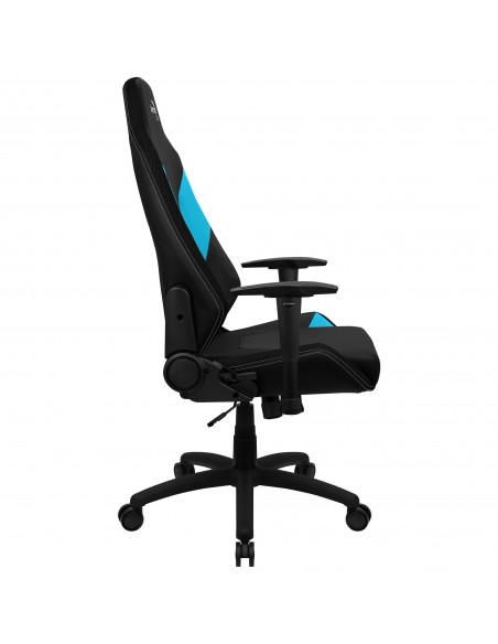 Aerocool ADMIRALBB Silla Gaming Profesional, Cojines Acolchados, Tecnología Air, Negro Azul