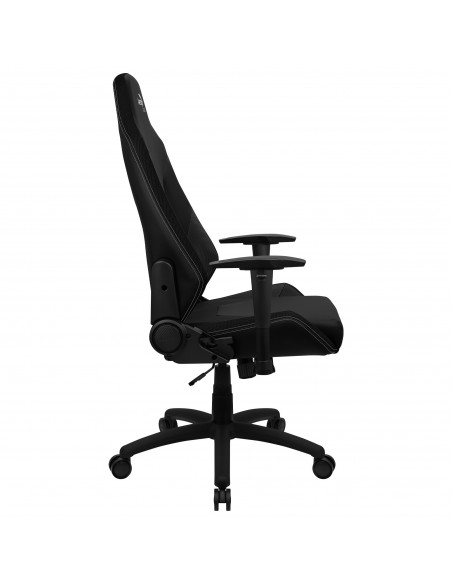 Aerocool ADMIRALBK Silla Gaming Profesional, Cojines Acolchados, Tecnología Air, Negro