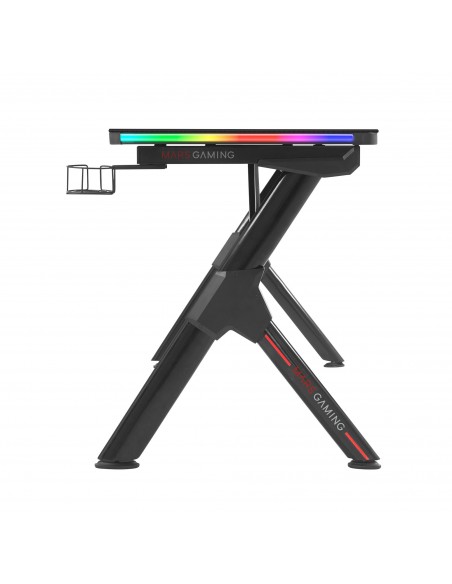 Mars Gaming MGDXLRGB Mesa Gaming Ergonómica RGB Negro Grande