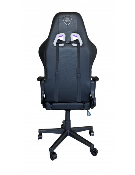 KeepOut XSRGB-RACING silla para videojuegos Silla para videojuegos universal Asiento acolchado Negro