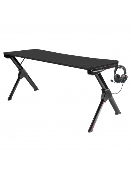 Mars Gaming MGDXL Mesa Gaming Ergonómica Negro Grande