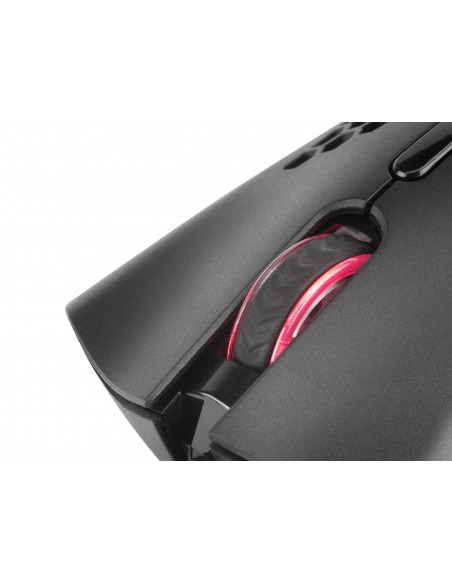 Mars Gaming MMEX, Ratón Gaming RGB Ultraligero Negro