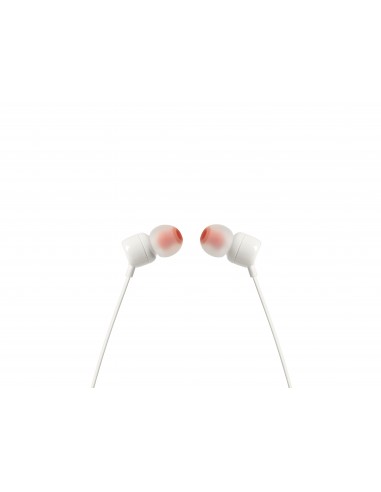 JBL Tune 110 Auriculares Alámbrico Dentro de oído Música Blanco