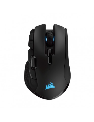 Corsair IRONCLAW RGB ratón mano derecha RF Wireless + Bluetooth + USB Type-A Óptico 18000 DPI