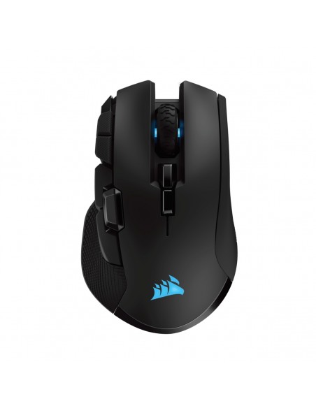 Corsair IRONCLAW RGB ratón mano derecha RF Wireless + Bluetooth + USB Type-A Óptico 18000 DPI