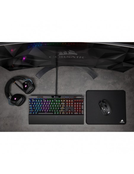 Corsair IRONCLAW RGB ratón mano derecha RF Wireless + Bluetooth + USB Type-A Óptico 18000 DPI