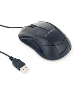 Gembird MUS-3B-02 ratón Ambidextro USB tipo A Óptico 1000 DPI