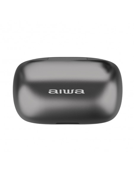 Aiwa EBTW-850 auricular y casco Auriculares Inalámbrico Dentro de oído Llamadas Música Bluetooth Negro