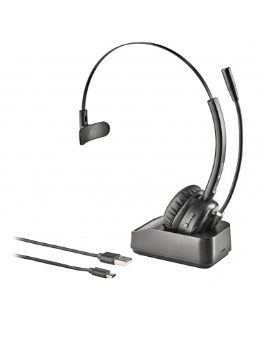 NGS BUZZ BLAB Auriculares Inalámbrico Diadema Oficina Centro de llamadas Bluetooth Negro