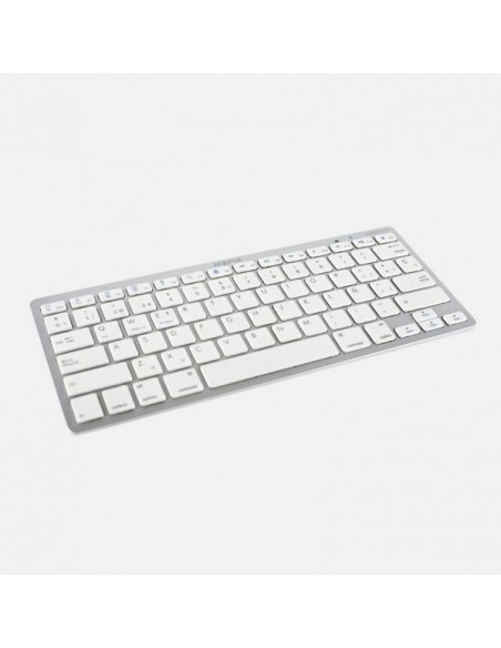 Approx APPMX300BTS teclado Bluetooth QWERTY Español Plata