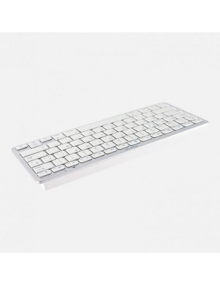 Approx APPMX300BTS teclado Bluetooth QWERTY Español Plata