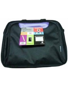 Approx APPNBCP15BP maletines para portátil 39,6 cm (15.6") Maletín Negro, Púrpura