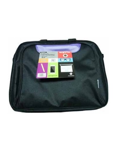 Approx APPNBCP15BP maletines para portátil 39,6 cm (15.6") Maletín Negro, Púrpura