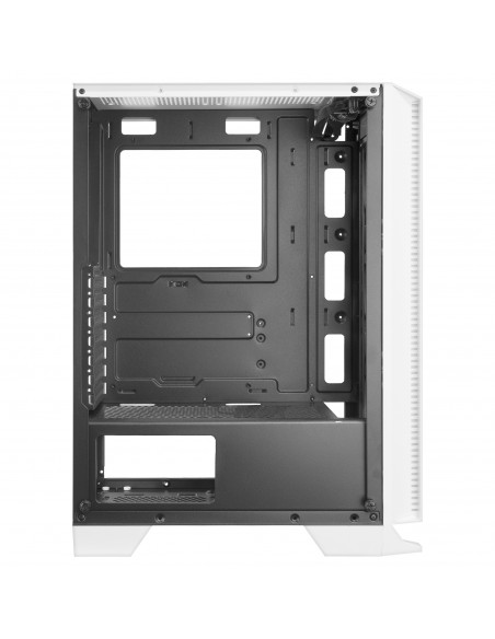 Mars Gaming MC-C Blanco Caja PC ATX Panel Frontal Metal-Mesh Cristal Templado 3 Ventiladores Frontales FRGB 120mm