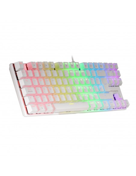 Mars Gaming MK80 teclado USB QWERTY Español Blanco