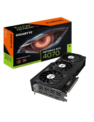 Gigabyte GV-N4070WF3OC-12GD tarjeta gráfica NVIDIA GeForce RTX 4070 12 GB GDDR6X