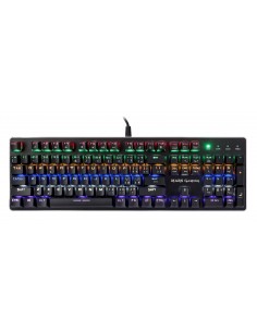 Mars Gaming MK4RITALY Teclado Mecánico RGB Flow Antighosting Switch OUTEMU Rojo Doble Idioma Italiano-Inglés