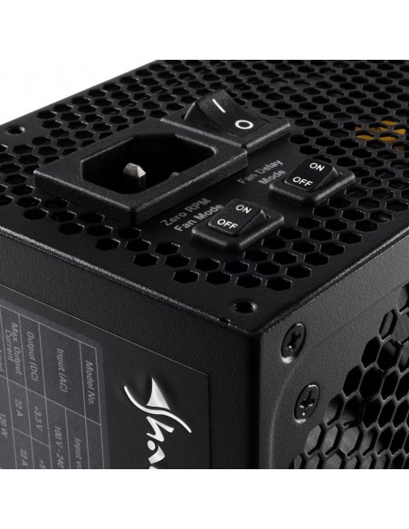 Sharkoon SilentStorm Cool Zero unidad de fuente de alimentación 650 W 20+4 pin ATX ATX Negro