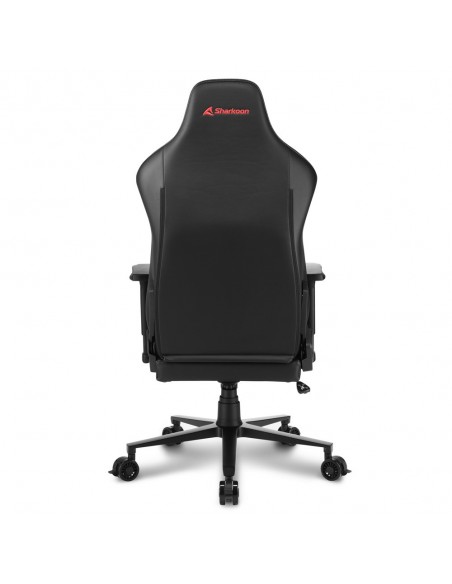 Sharkoon SGS30 Silla para videojuegos universal Asiento acolchado tapizado Negro, Rojo