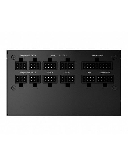 MSI MPG A650GF unidad de fuente de alimentación 650 W 24-pin ATX ATX Negro