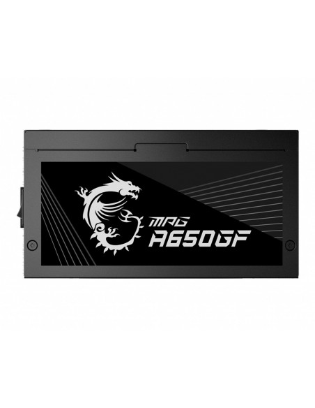 MSI MPG A650GF unidad de fuente de alimentación 650 W 24-pin ATX ATX Negro