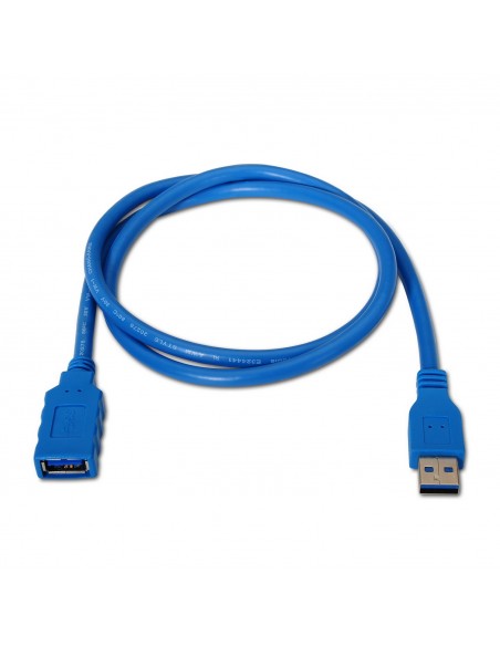 AISENS A105-0045 cable USB 1 m USB 3.2 Gen 1 (3.1 Gen 1) USB A Azul