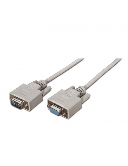 AISENS A112-0065 cable de serie Beige 1,8 m DB9