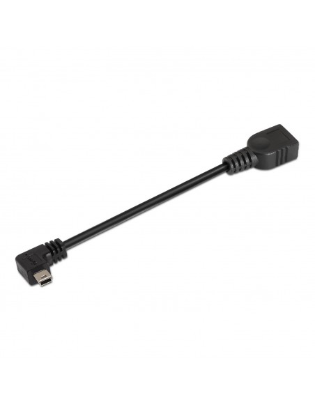 AISENS A101-0034 cable USB 0,15 m USB 2.0 Mini-USB B USB A Negro