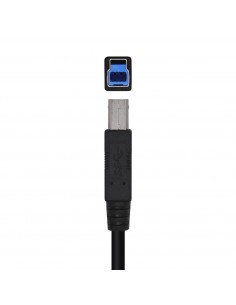 AISENS Cable USB 3.0 Impresora Tipo A M-B M, Negro, 2.0m