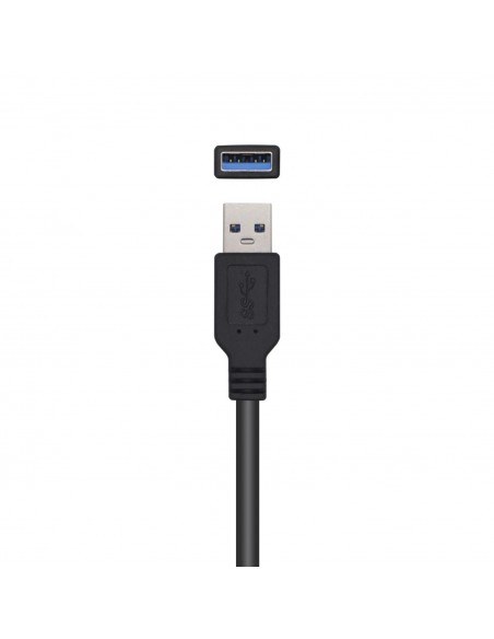 AISENS Cable USB 3.0 Prolongador Con Amplificador, Tipo A M-A H, Negro, 5.0m