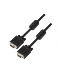 AISENS A113-0077 cable VGA 25 m VGA (D-Sub) Negro