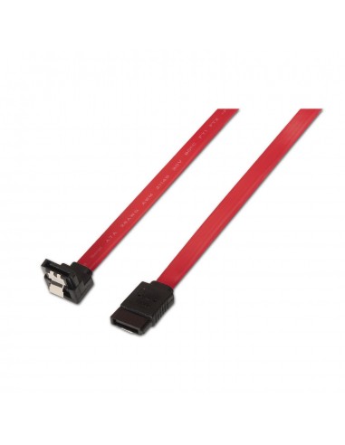 AISENS A130-0156 cable de SATA 0,5 m SATA 7-pin Negro, Rojo