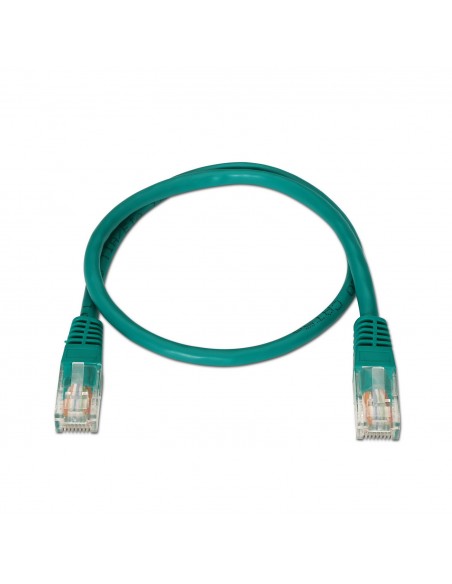 AISENS A133-0193 cable de red Verde 0,5 m Cat5e U UTP (UTP)