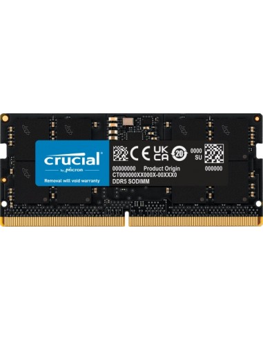 Crucial CT16G52C42S5 módulo de memoria 16 GB 1 x 16 GB DDR5 5200 MHz