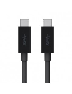 Belkin F2CU049bt2M-BLK cable USB 2 m USB 3.2 Gen 1 (3.1 Gen 1) USB C Negro